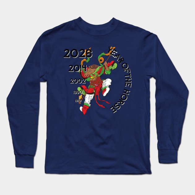 Chinese Zodiac - Year of the Horse Long Sleeve T-Shirt by Underthespell